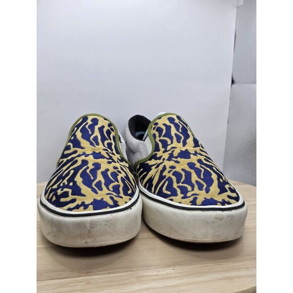 Vans ComfyCush Era Bugs LSU mens Size 12 Purple Blue Athletic Shoes Sneakers - Picture 3 of 9